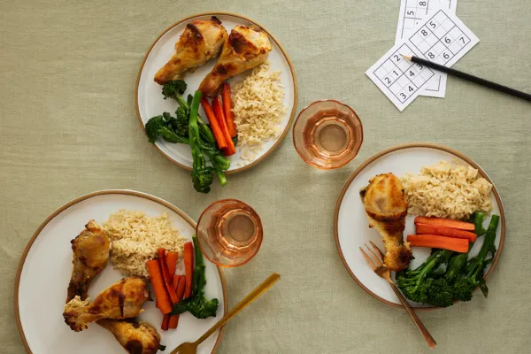 Orange, Maple & Yogurt Chicken Drumsticks