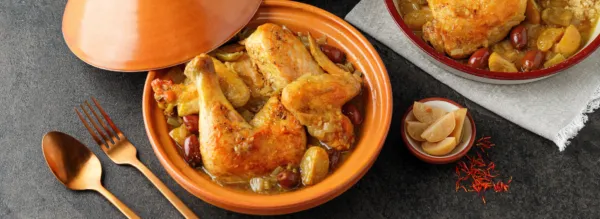 PRESERVED-LEMON CHICKEN TAGINE