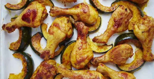 HONEY CURRY CHICKEN DRUMSTICKS