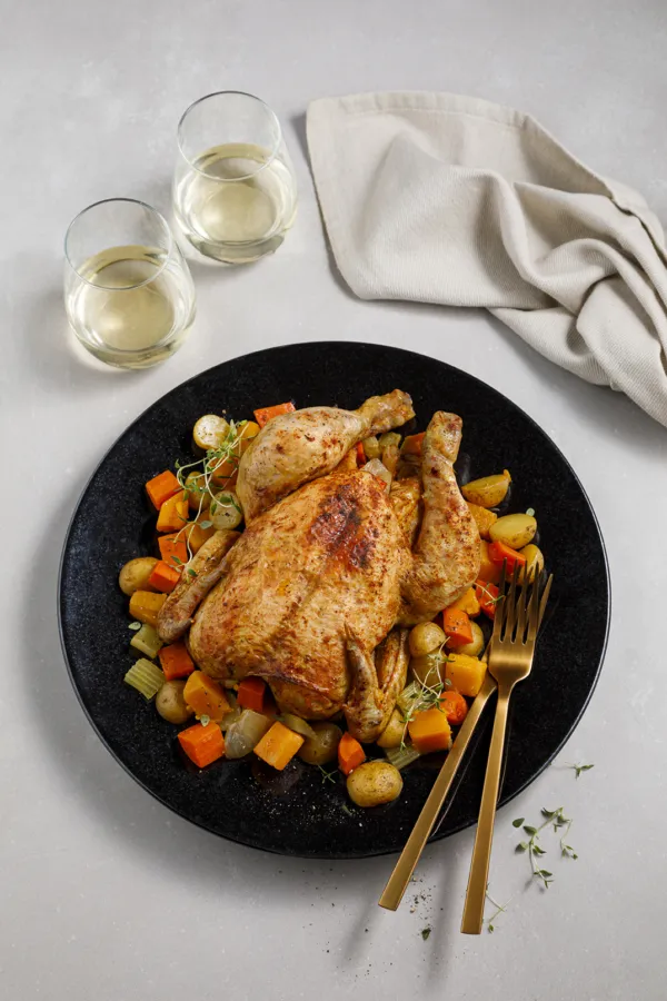 Poulet entier à la mijoteuse