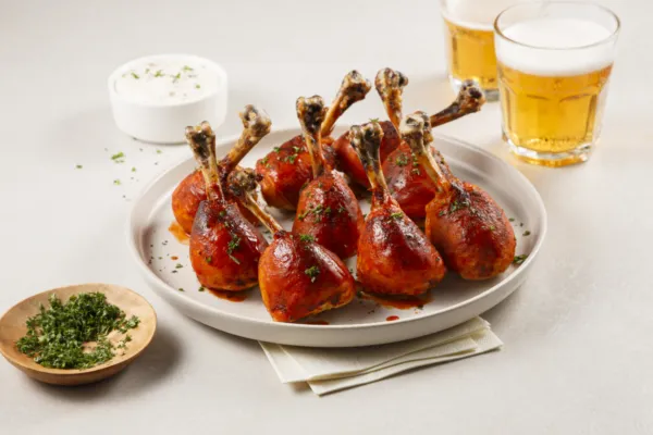 Buffalo Chicken Lollipops