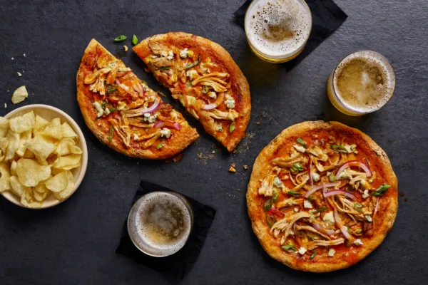 Buffalo chicken pizza