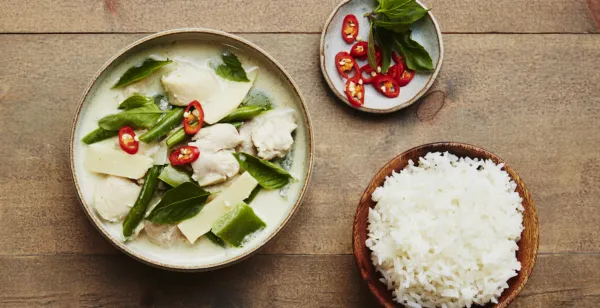 CURRY VERT THAÏLANDAIS AU POULET À LA MIJOTEUSE