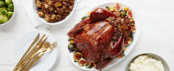 FIG-GLAZED TURKEY
