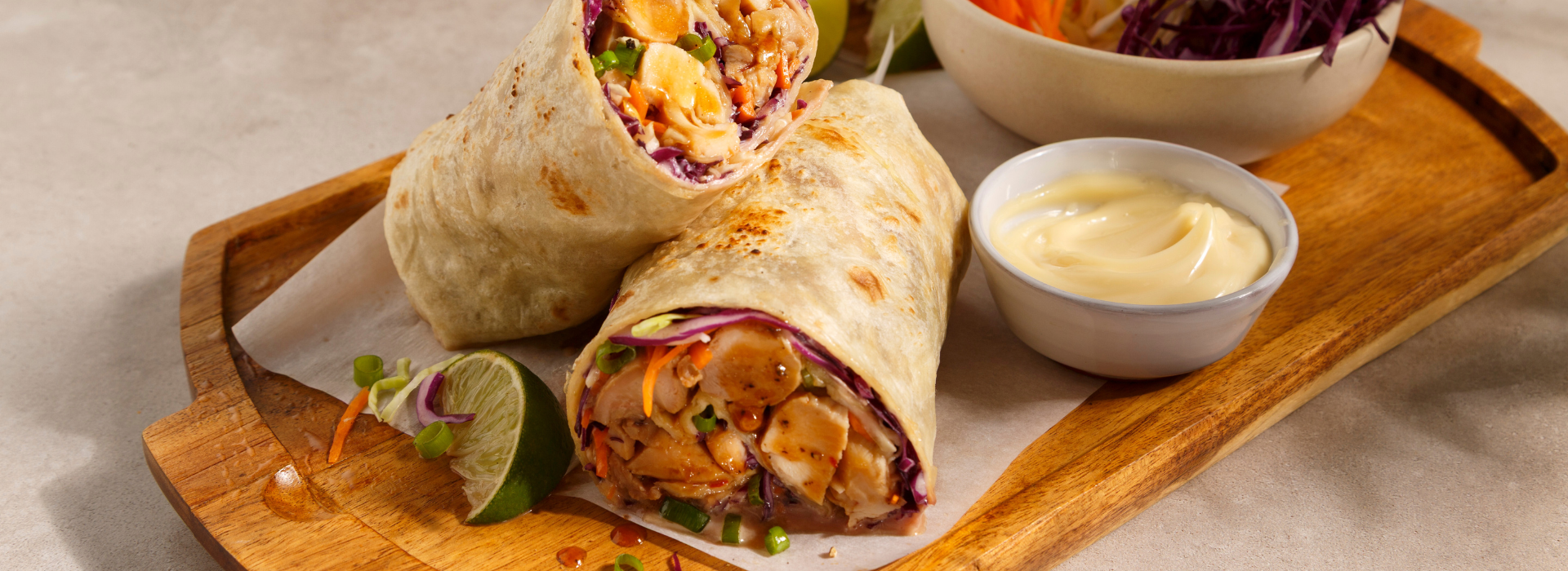 Wrap teriyaki