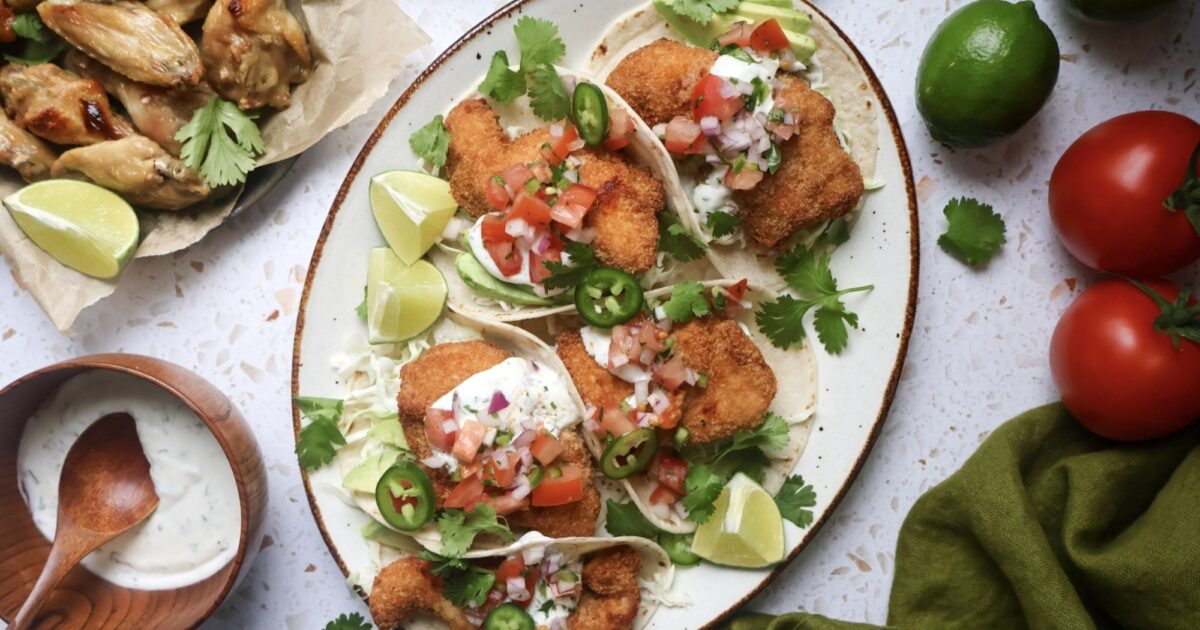 Easy Chicken Tacos with Pico de Gallo & Creamy Lime Sauce | Exceldor