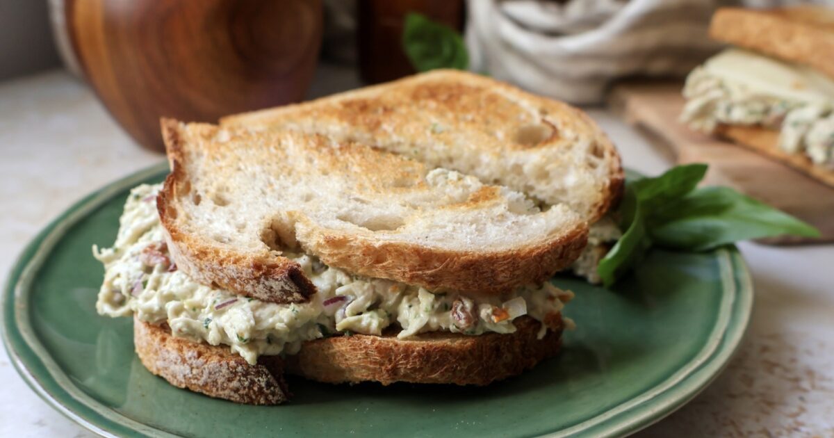 Shredded Chicken Pesto Sandwich Recipe | Exceldor