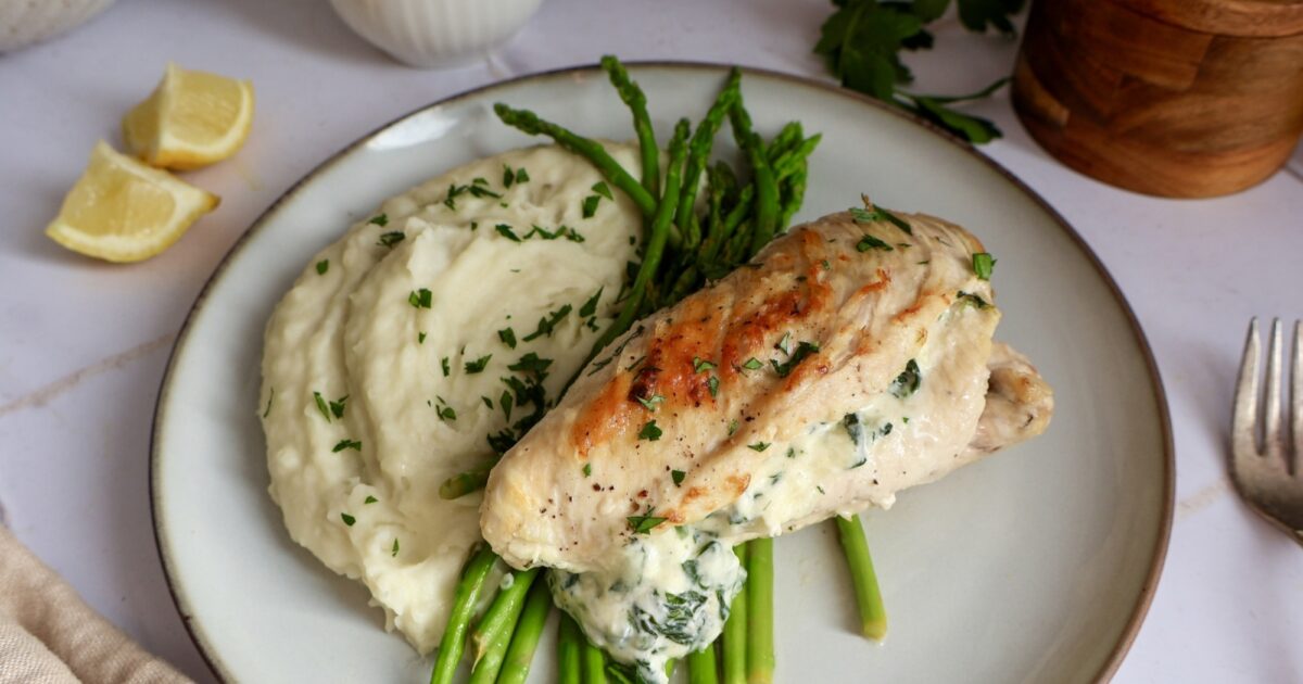 Chicken Breasts Stuffed with Spinach | Exceldor