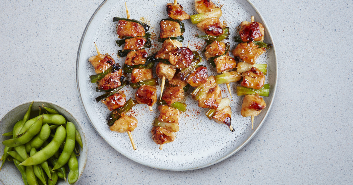Chicken yakitori skewers | Exceldor