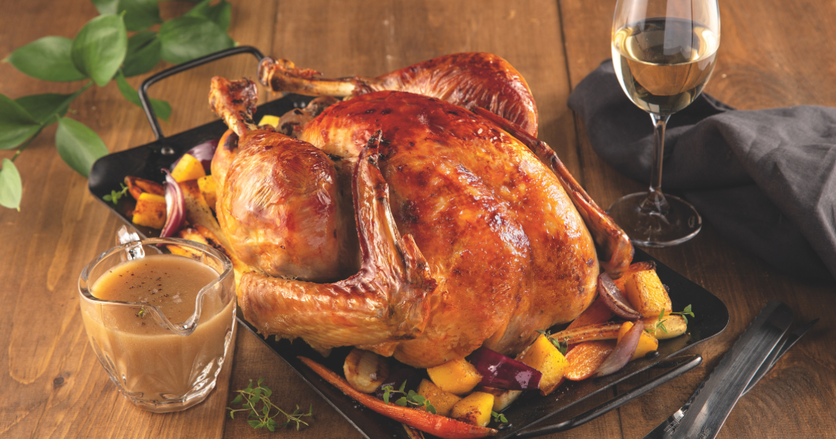 Holiday roasted whole turkey recipe | Exceldor