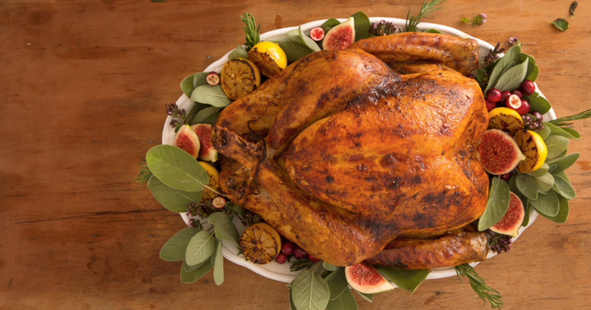 Frozen turkey with paprika lemon garlic | Exceldor