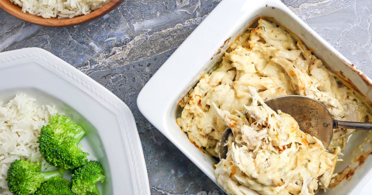 Chicken fricassee with broccoli and rice | Exceldor