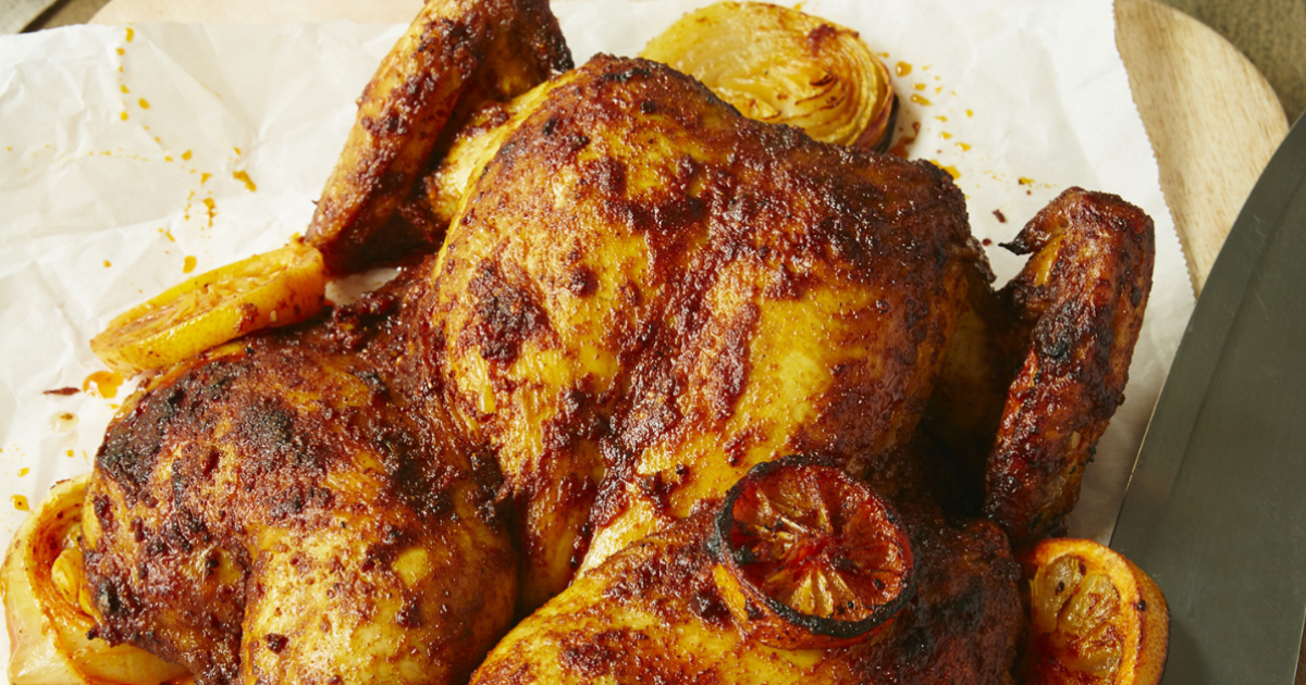Spatchcock chicken with orange and chili | Exceldor