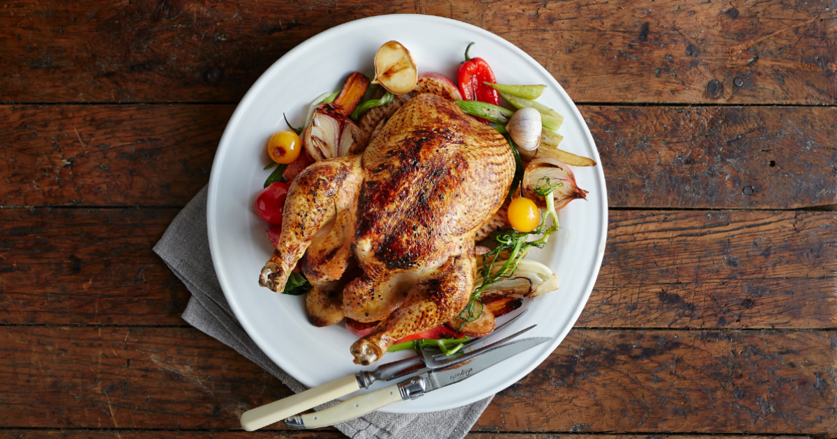 Poulet rôti maison croustillant et savoureux | Exceldor