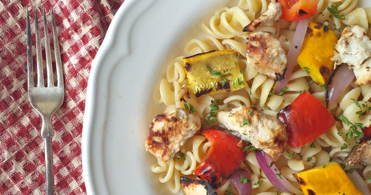 Chicken pasta with shish taouk twist | Exceldor