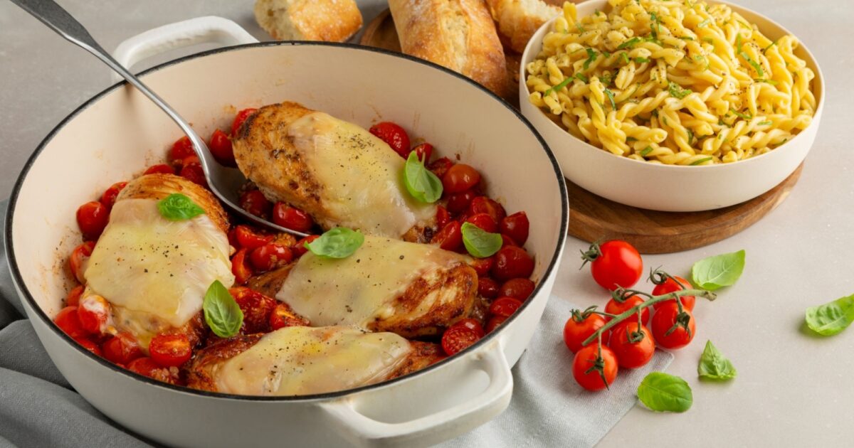 Easy Baked Bruschetta Chicken Recipe | Exceldor