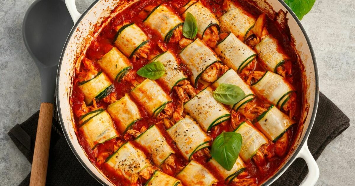 Chicken Zucchini Rolls | Exceldor