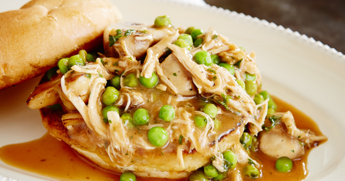 Hot turkey with white wine shallot sauce | Exceldor