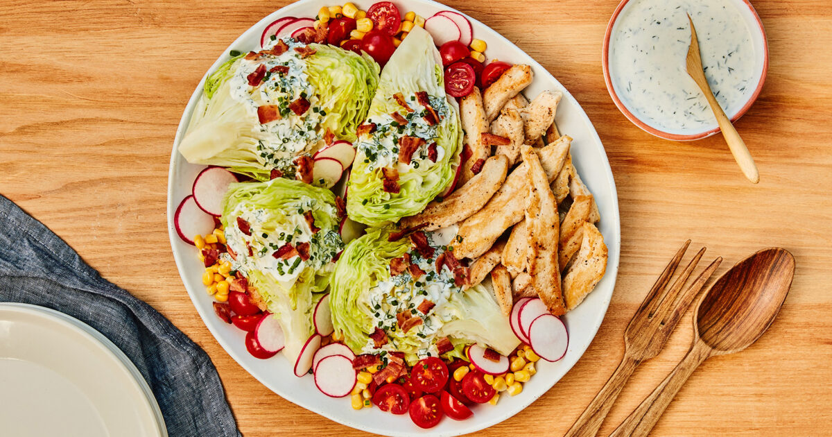Southwestern ranch chicken salad recipe | Exceldor