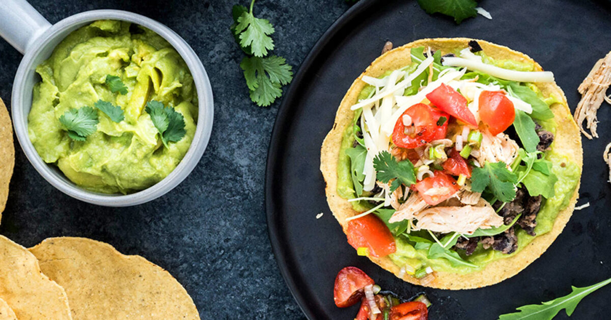 Bergeron Cheese Cajun Chicken Tostadas | Exceldor