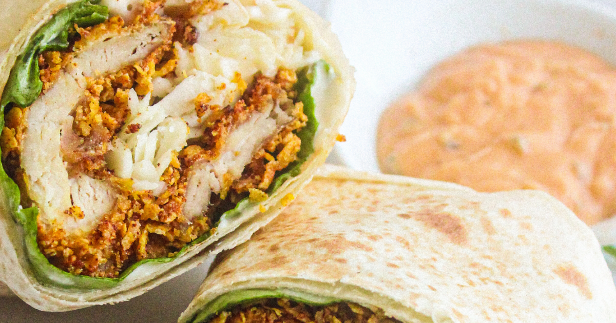 Crispy Air-Fried Chicken Wraps - Easy and tasty recipe | Exceldor