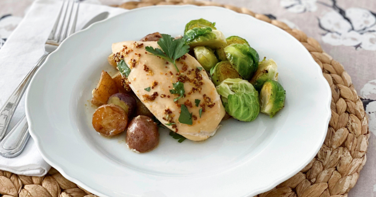 Chicken breast marinated in maple and mustard | Exceldor