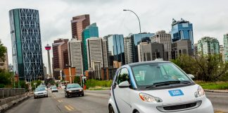 car2go از شهر کلگری میرود