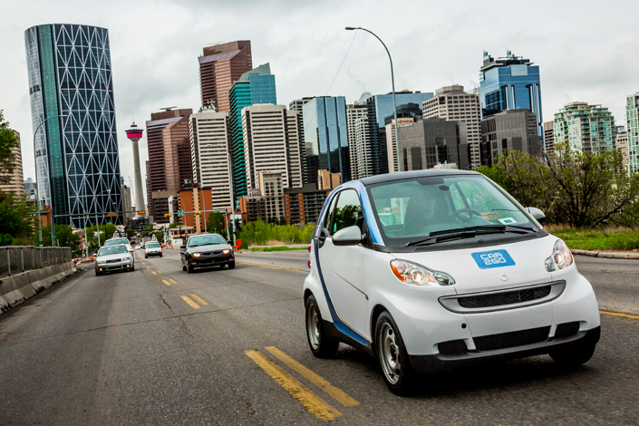car2go از شهر کلگری میرود