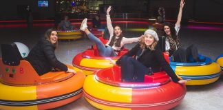 Bumper Car، تفریح زمستانی جدید امسال در کلگری