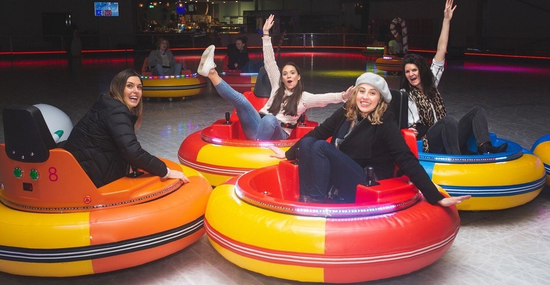 Bumper Car، تفریح زمستانی جدید امسال در کلگری