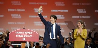 برنده انتخابات ۲۰۱۹ کانادا: جاستین ترودو و حزب لیبرال