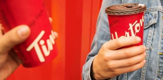 فروش اینترنتی درپوشهای مدل قدیمی Tim Hortons به قیمتهای زیاد