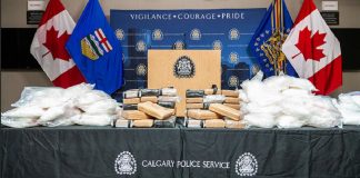 نزدیک به 10 میلیون دلار مواد مخدر توسط پلیس کلگری کشف و ضبط شد