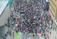 تظاهرات بزرگ در تورنتو در تقاضای عدالت برای مرگ دختر سیاهپوست