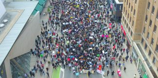 تظاهرات بزرگ در تورنتو در تقاضای عدالت برای مرگ دختر سیاهپوست