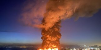 آتشسوزی بزرگ در Fisherman’s Wharf سانفرانسیسکو