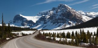 سفر جادهای زمستانی به Icefields Parkway