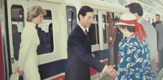 بازدید پرنسس دایانا از ونکوور و SkyTrain