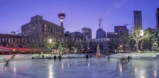 بازگشایی پیست اسکیت روی یخ المپیک پلازا کلگری برای فصل ۲۰۲۰-۲۰۲۱