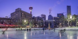 کلگری: قوانین اسکیت روی یخ در المپیک پلازا