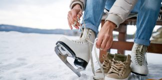 آموزش اسکیت روی یخ برای مبتدیان