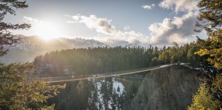 ساخت بلندترین پل معلق کانادا در بریتیشکلمبیا