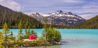 زمان رزرو اردوگاههای Parks Canada در بریتیشکلمبیا