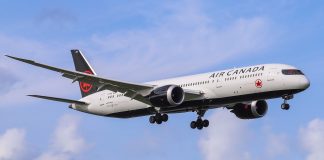 از سرگیری پروازهای بدون قرنطینه Air Canada به ایتالیا
