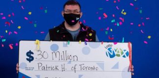 برنده جایزه 30 میلیون دلاری Lotto Max از تورنتو