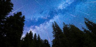 به اوج رسیدن بارش شهابی برساوشی طی هفته جاری
