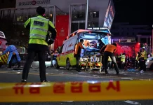 مرگ بیش از ۱۵۰ نفر در ازدحام جشن هالووین کره جنوبی