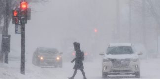 تگرگ، برف و طوفانهای زمستانی در بخشهایی از کانادا