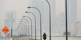 آتشسوزی جنگلها و کاهش شدید کیفیت هوای مونتریال