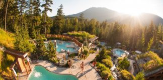 بهترین اسپای کانادا محصور در جنگل